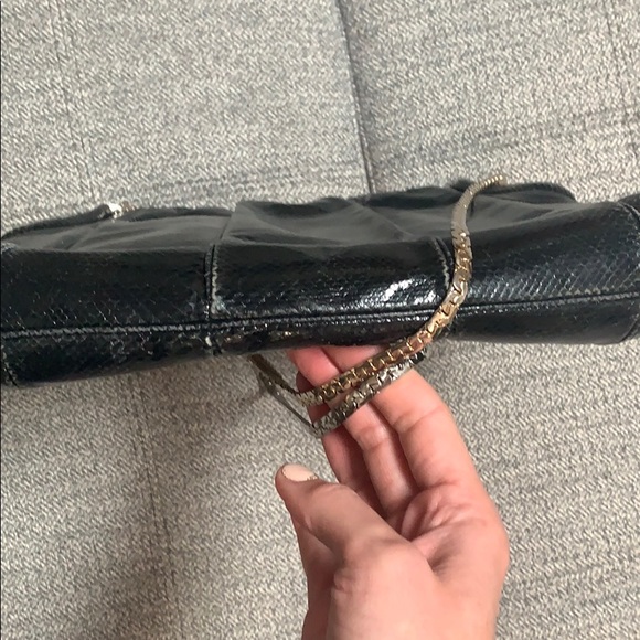 Black snakeskin purse - Picture 4 of 4
